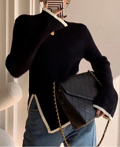 High Neck Vick Sweater