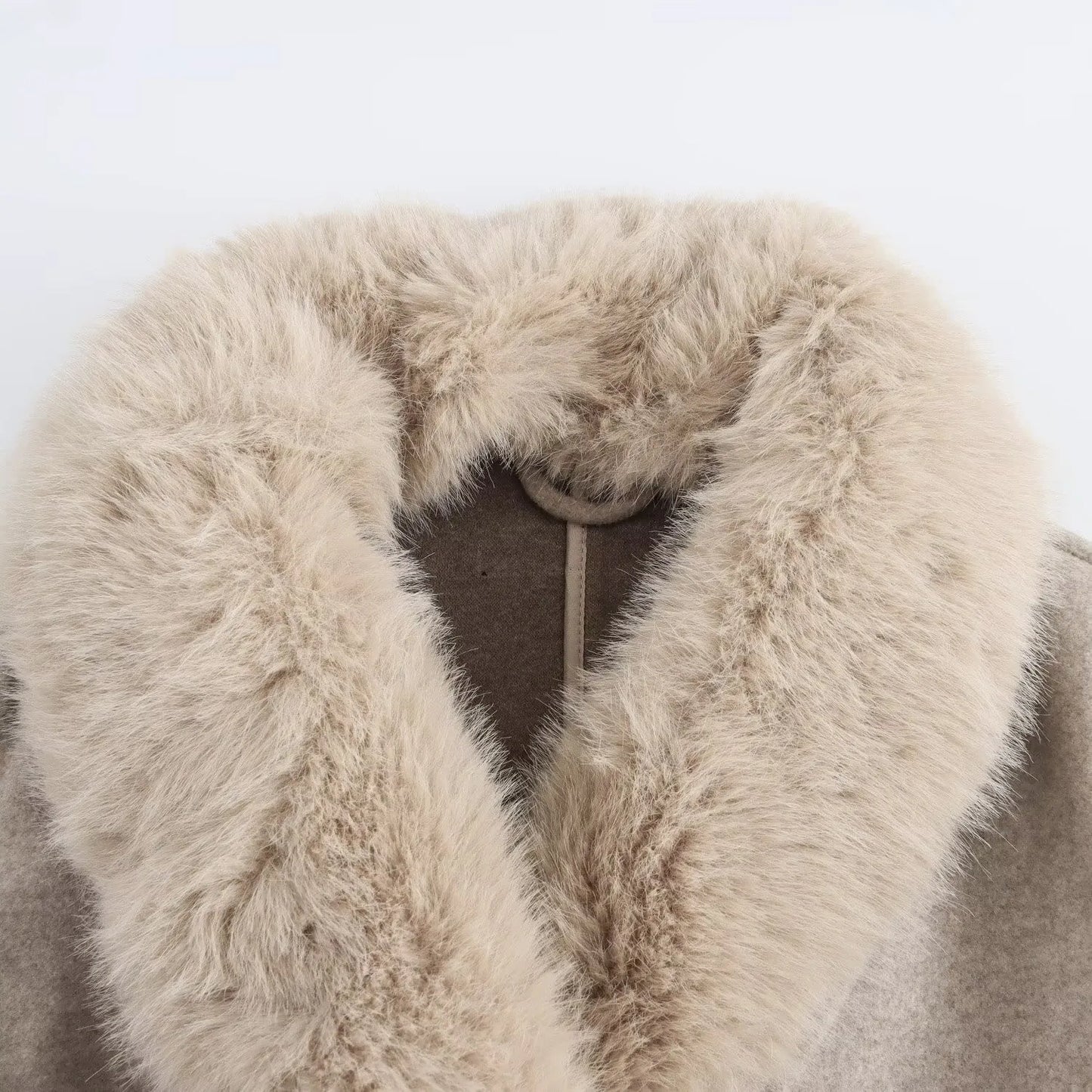 Fur Collar Coat