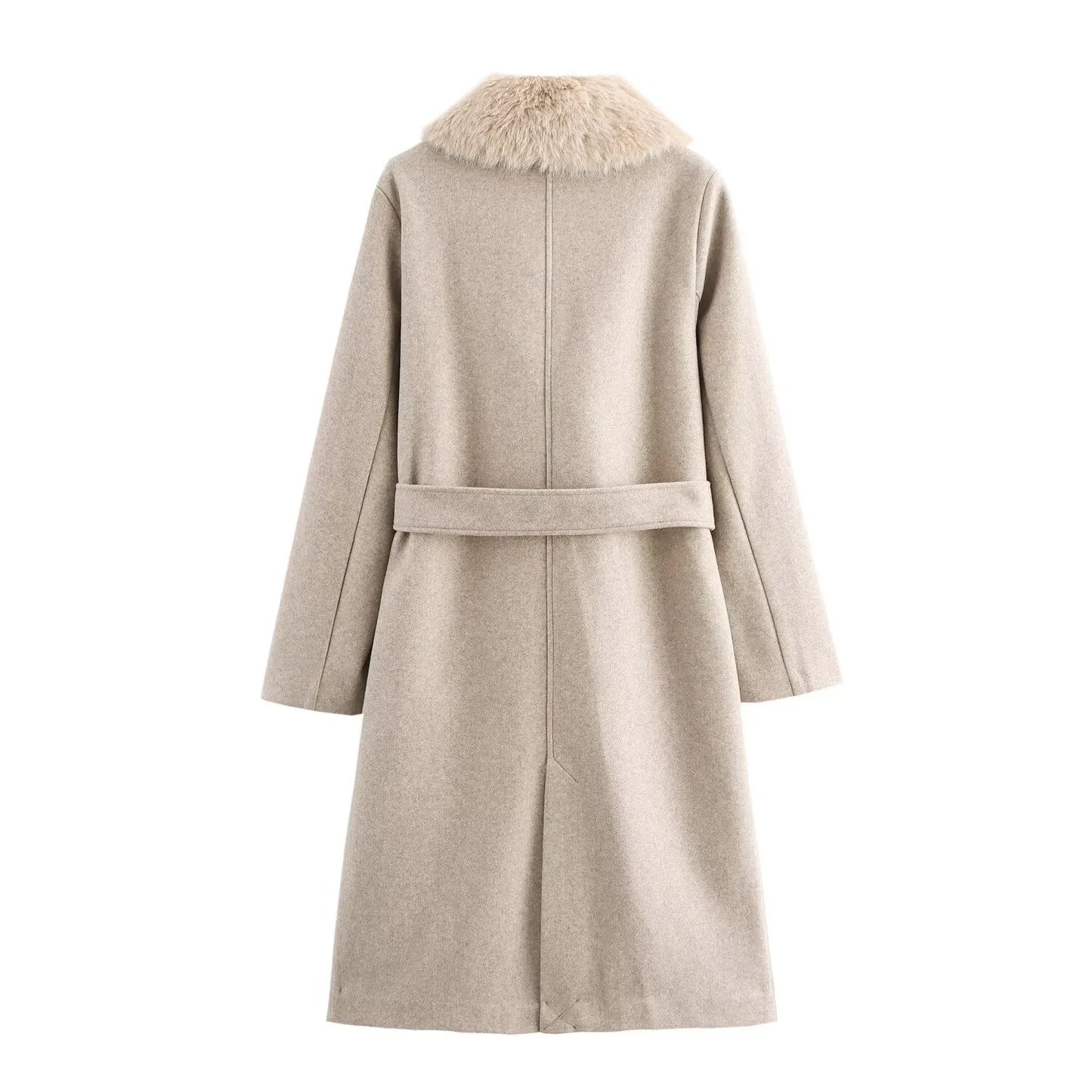 Fur Collar Coat
