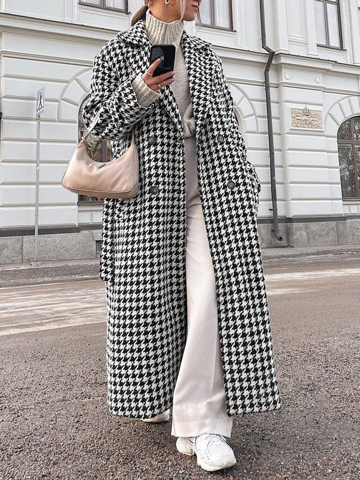 Women's Casual Woolen Suit Coat