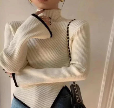High Neck Vick Sweater